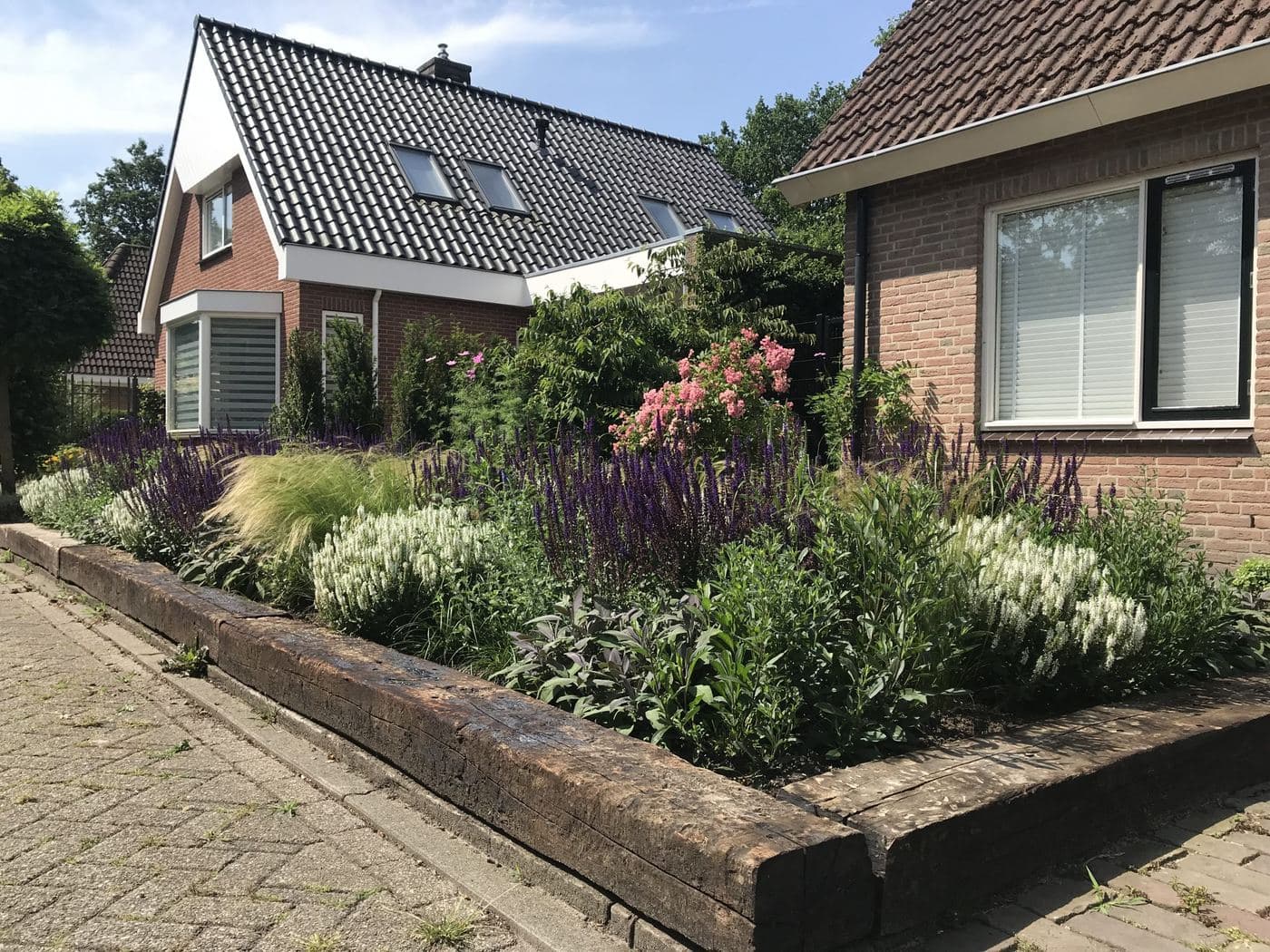 Nieuwe beplanting in Hoevelaken